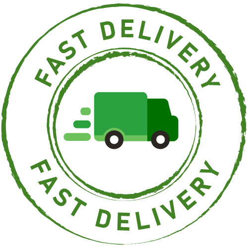 Bild eines sich schnell bewegenden LKWs Wir bieten schnellen Versand